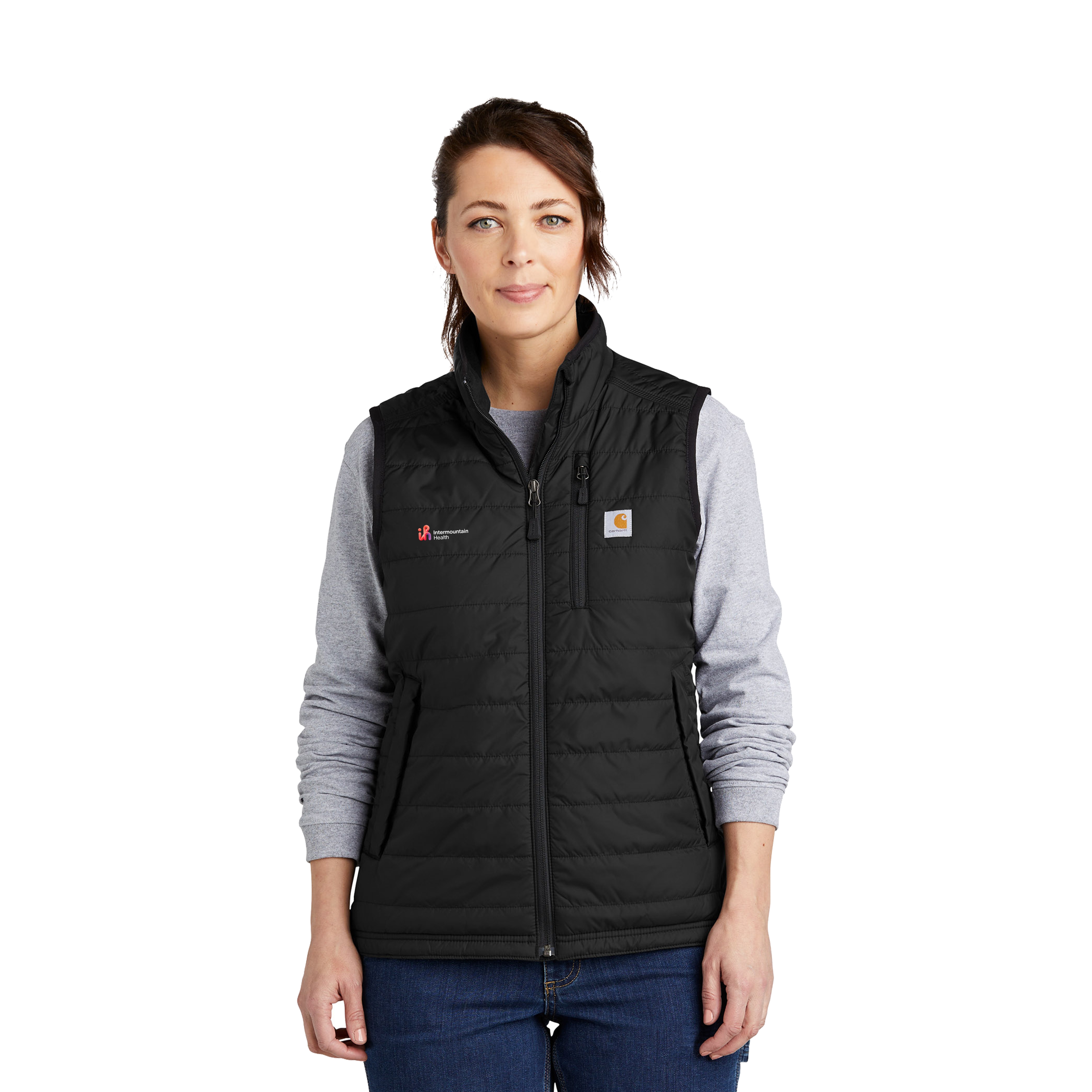 Womens Carhartt Vest Shadow Grey 